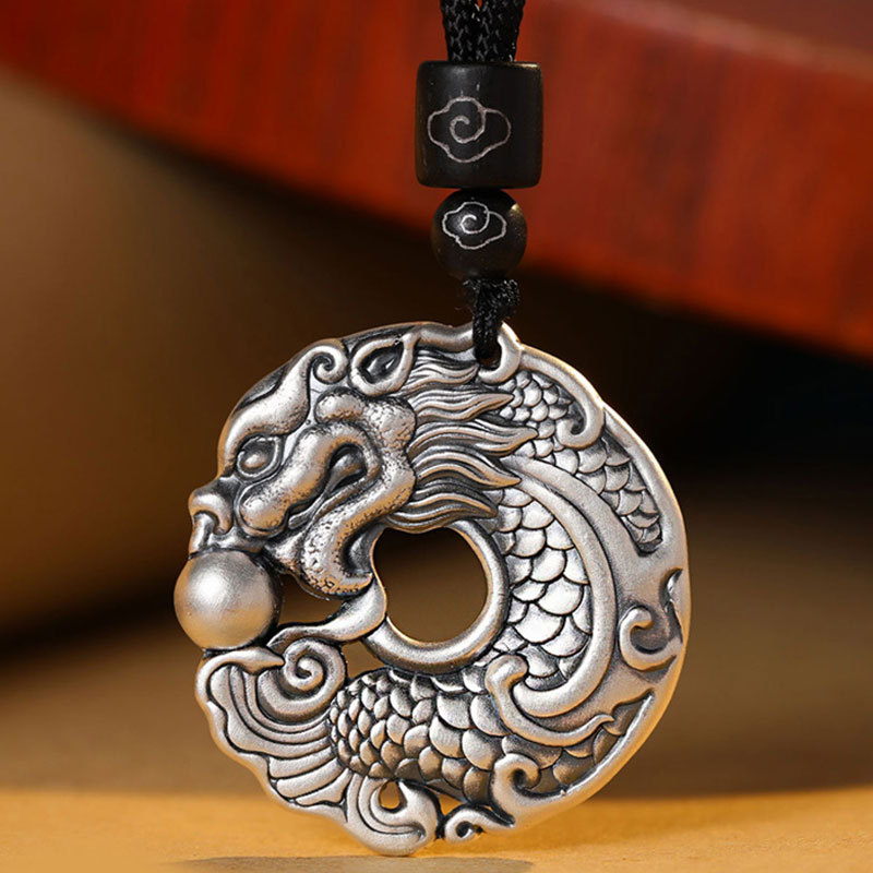 Retro ethnic style dragon fish - Men Accessories Ethnic 评论和价格