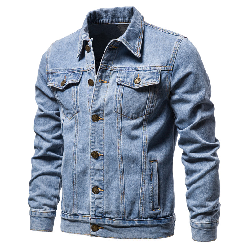 2025 Autumn Men Solid Denim Ja - Men'S Accessories For Jeans 评论和价格