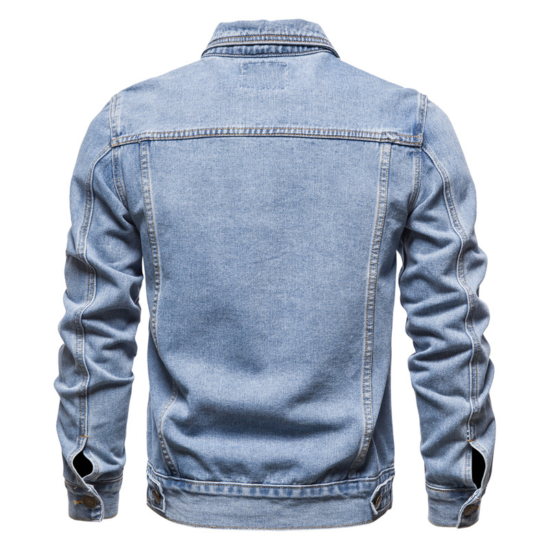 2025 Autumn Men Solid Denim Ja - Men'S Accessories For Jeans 评论和价格