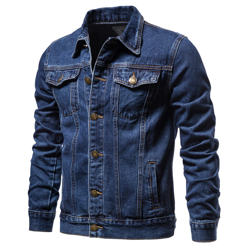 2025 Autumn Men Solid Denim Ja - Men'S Accessories For Jeans 评论和价格