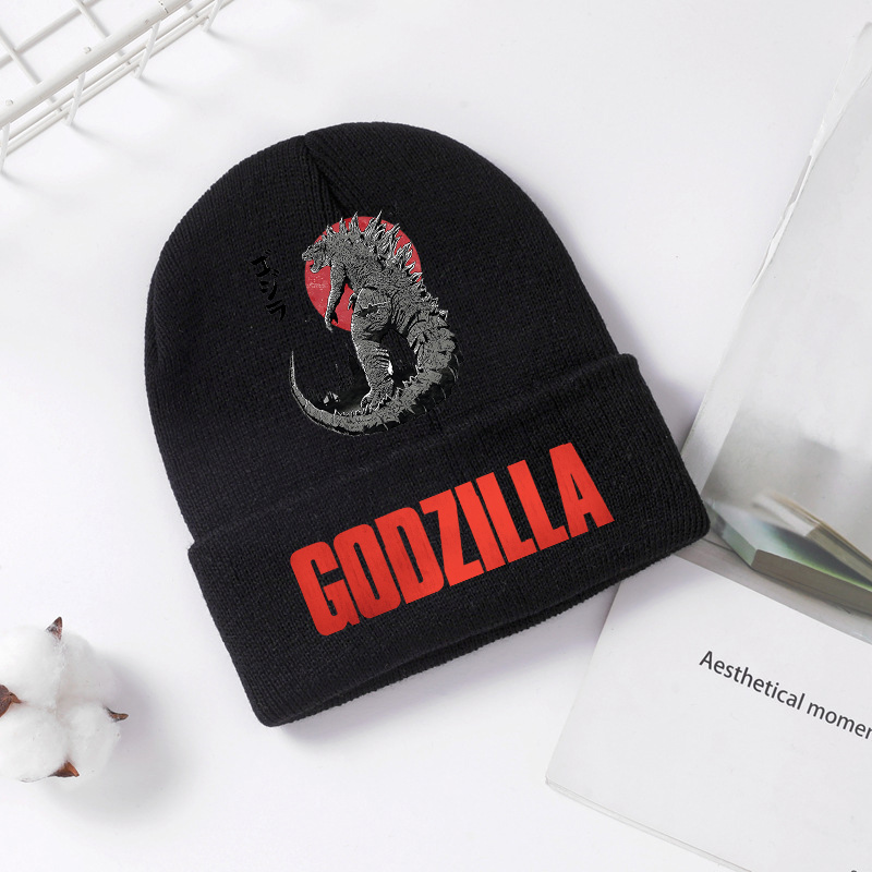 Godzilla Knitted Hat Winter Sp - Men Accessories Unique 评论和价格
