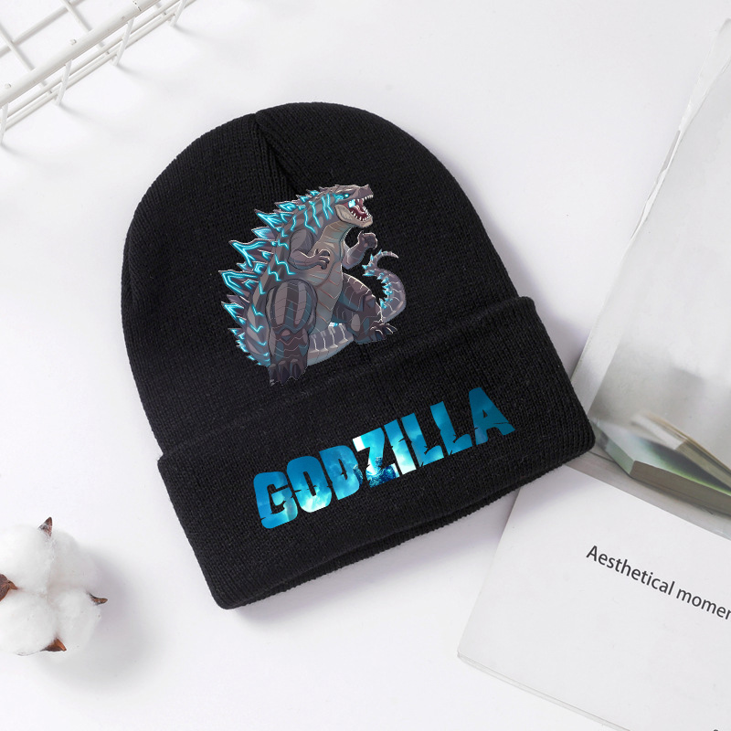 Godzilla Knitted Hat Winter Sp - Men Accessories Unique 评论和价格