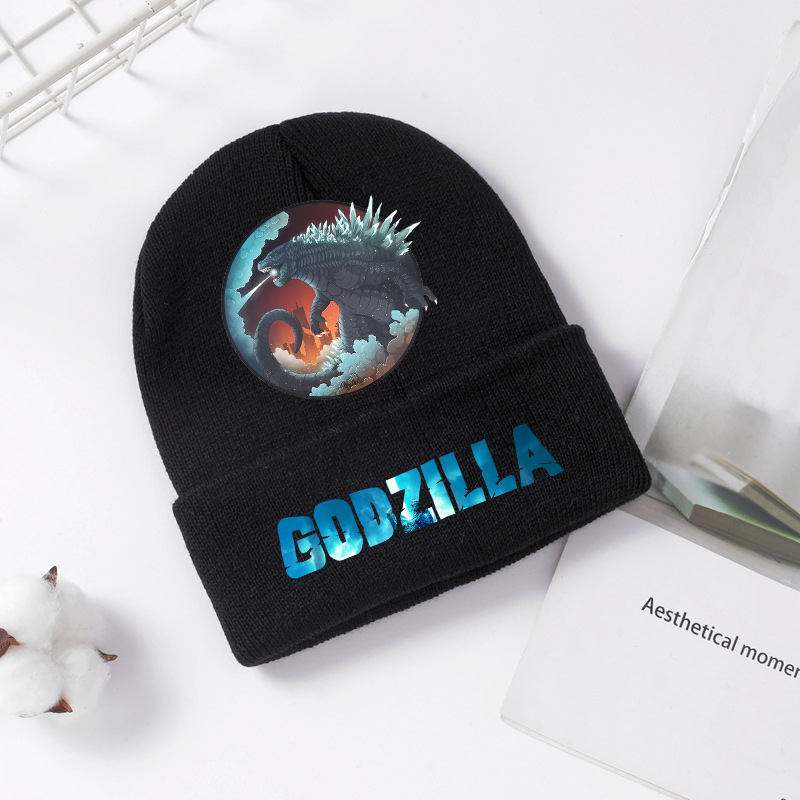Godzilla Knitted Hat Winter Sp - Men Accessories Unique 评论和价格