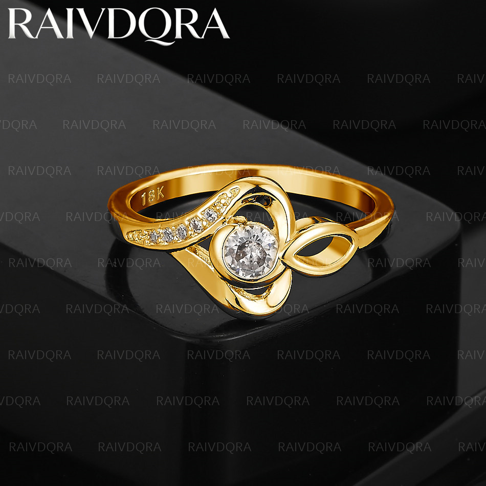 18K Gold Plated Heart Zircon W - Men'S Yellow Accessories 评论和价格