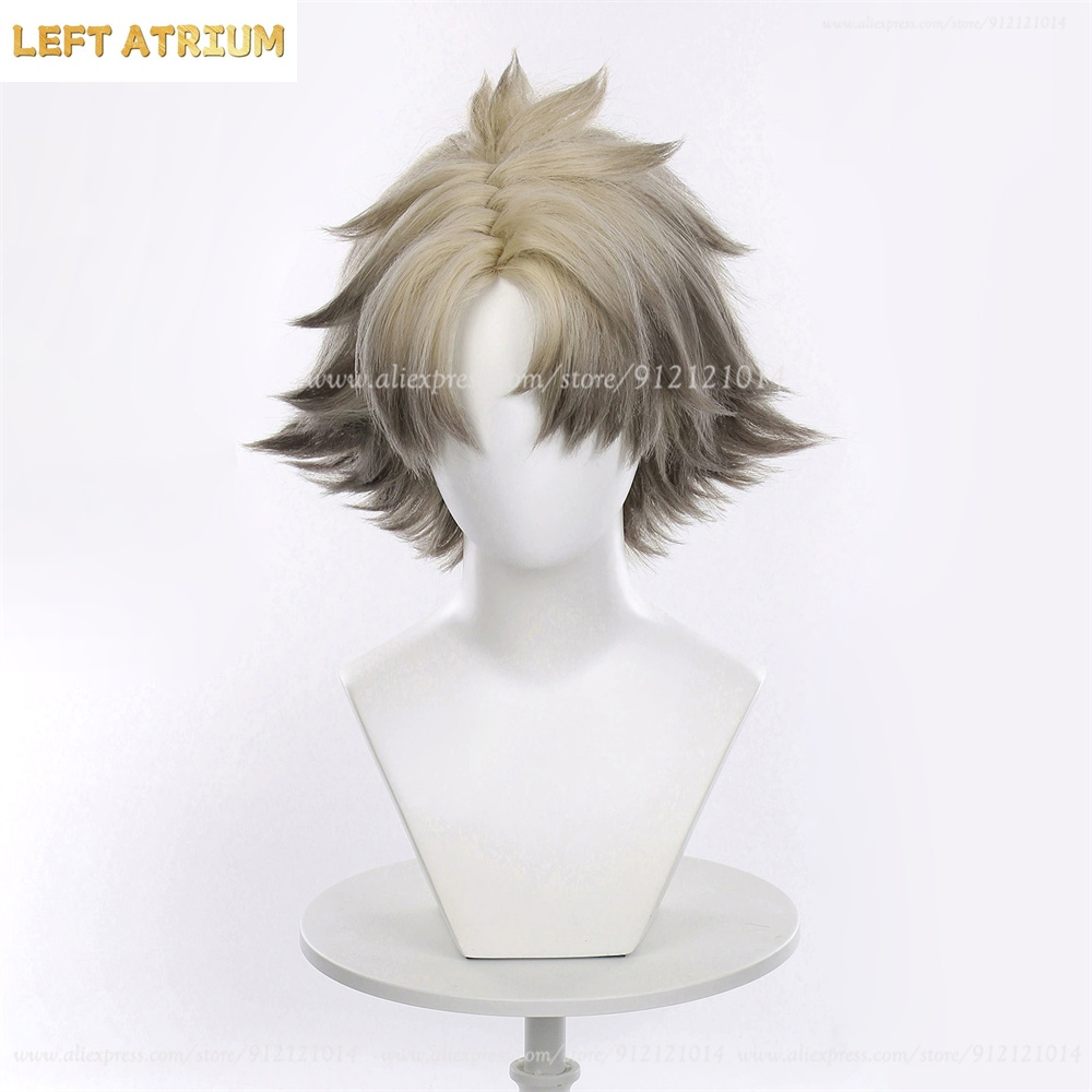 Rudo Surebrec Cosplay Wig 25cm - Men'S Yellow Accessories 评论和价格