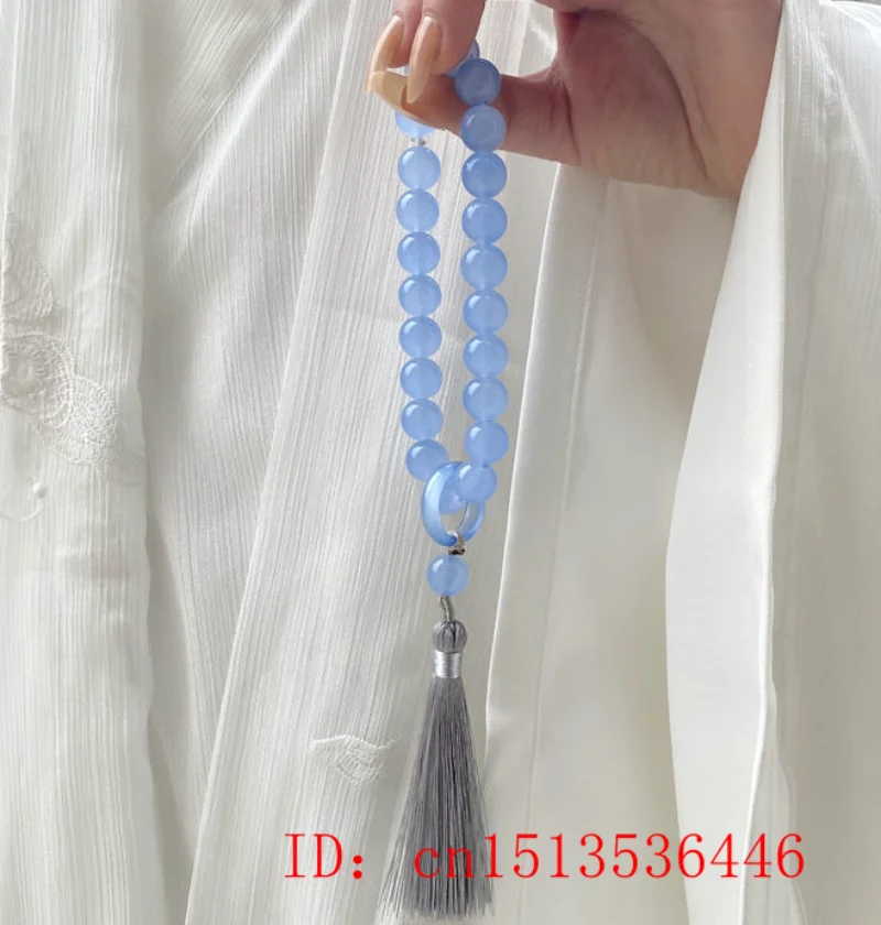 Green Jade Stone 12mm Beads Ta - Bracelet Beaded Men 评论和价格