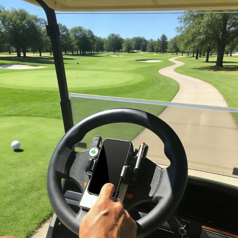 Golf Cart Steerings Wheel Phon - Men Accessories Unique 评论和价格