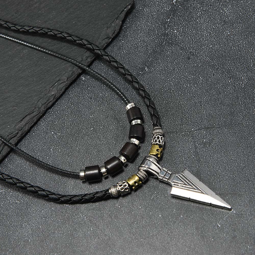 Men's Viking Arrowhead Necklac - Men Accessories Ethnic 评论和价格