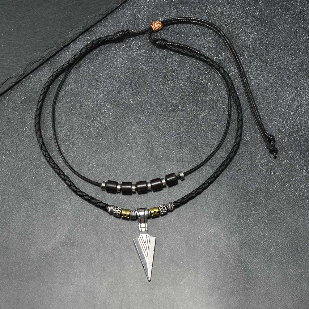 Men's Viking Arrowhead Necklac - Men Accessories Ethnic 评论和价格